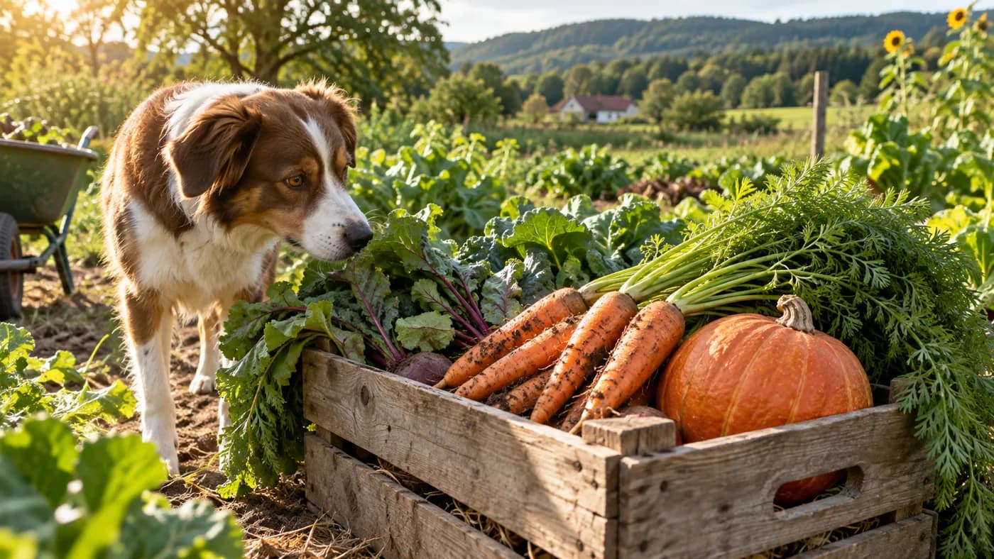 Redaktionelle Illustration: Bio-Hundefutter: Kennzeichnungen verstehen